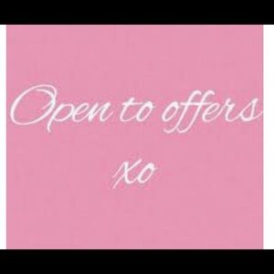 Always open to Reasonable offers. ❤️